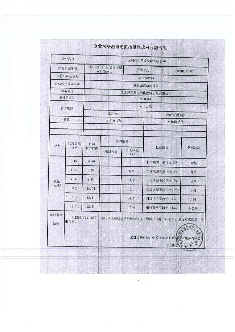 深圳市重点排污单位自动监控设施验收表_页面_11