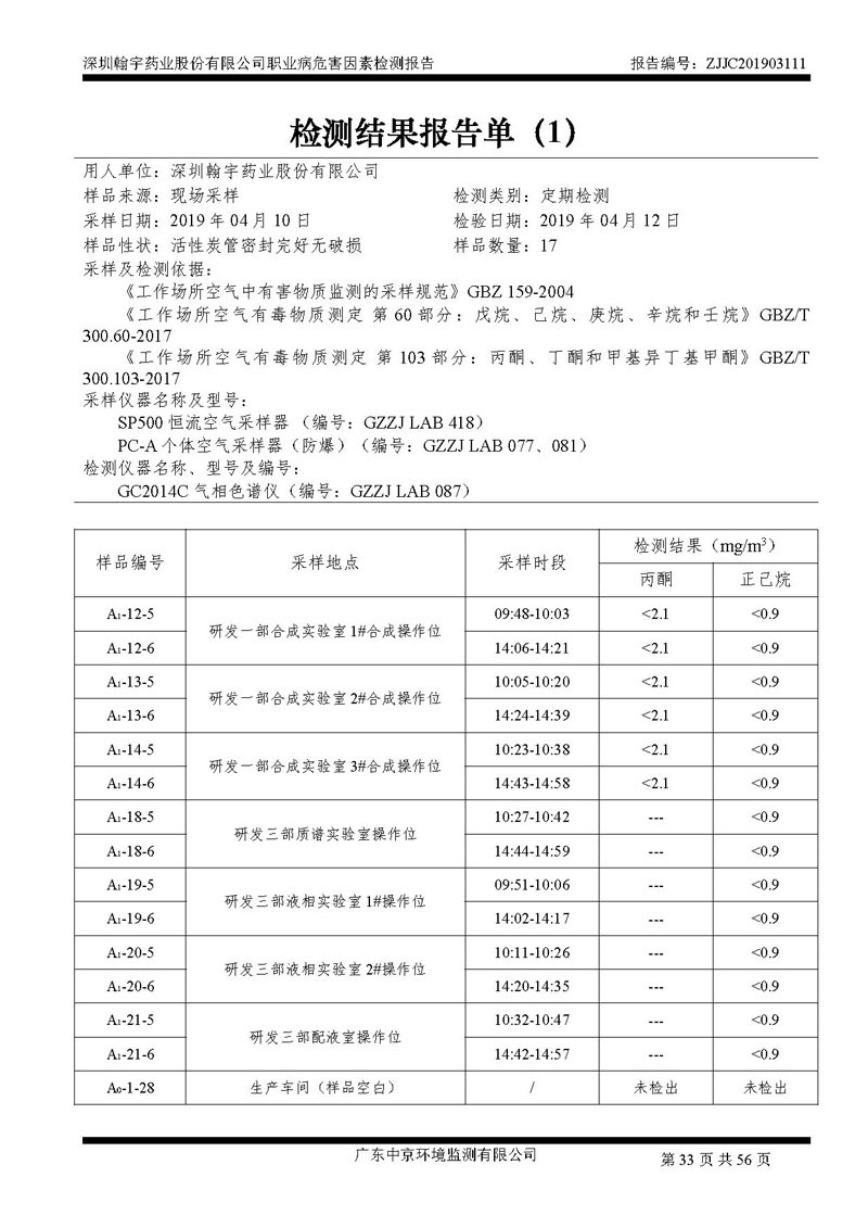 _深圳翰宇药业股份有限公司南山定期检测报告_页面_33